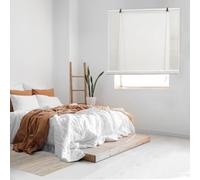 Store Bambou Intérieur à Cannes STORESDECO Store Enrouleur Naturel pour Fenêtres et Portes Lumière Tamisée Protection Solaire Finition Mate Blanc 60x175 cm (Largeur x Hauteur)