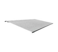 Store banne aluminium, Basic sans coffre, 3x2 m, Gris clair, moteur électrique avec télécommande, configurateur en ligne