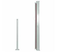 Store banne/Auvent latéral rétractable 120 x 300 cm Marron B489 P489