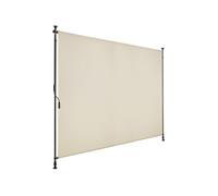 Store banne - TECTAKE - Brise-vue TAIJA avec manivelle et tissu opaque imperméable protection UV 200 x 310 cm - Beige