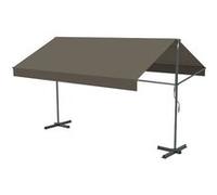 Store banne double pente manuel 2.95 x 3 m taupe ISEO CONCEPT USINE Gris G