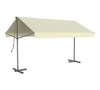 Store banne double pente manuel 4 x 1,5-1,5 m beige hydrofuge ISEO CONCEPT USINE