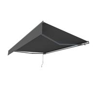 Concept Usine – Store banne manuel Adro 2,95 x 2,5 m aluminium toile gris