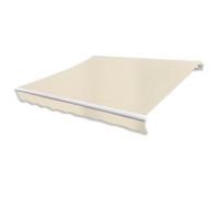 Store banne motorisé 600 cm blanc crème