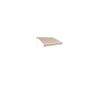 VEVOR Marquise de balcon 2,4×2,1 m – bras articulés réglable 2,4–3,7 m – solaire – acier/aluminium