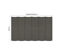 Store bateau - l.2 x L.4 m - Shadow Comfort
