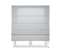 Store Bateau Lin tamisant avec Baleines pour fenêtres 90x175 cm Gris | Installation facile au mur ou au plafond. Filtre la lumière. Store romain en lin pour salon chambre cuisine StoresDeco