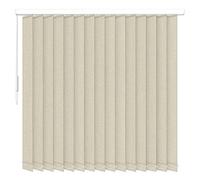Store Californien tamisant L 200 x H 240 cm - Lames Verticales 127 mm - Chaînette - Fixation Plafond - (Beige 10114)