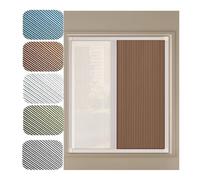 Store Cellulaire Occultant 3En1 Ouverture Latérale sans Perçage | Stores jour/nuit mesure avec cadre fixation, stores isolants thermiques préservant l'intimité pour chambre coucher