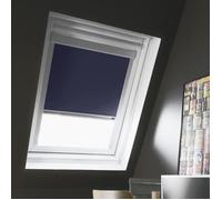 Store de fenêtre de toit occultant bleu VELUX S06 -L.114 x H.118 cm - MADECO