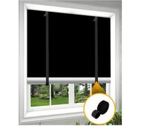STORE DE FENÊTRE ZENATERRA-Store occultant sans perçage 240x145cm avec ventouses, scratchs double face, serres-câbles