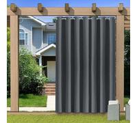 Store de terrasse avec technologie de tissage triple - Imperméable - 213 x 241 cm - Couleur cendrée