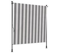 Store d'extérieur vidaXL, anthracite et blanc, 200 x 270 cm