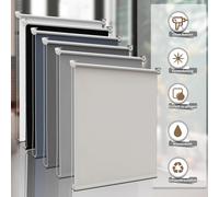 Store d'obscurcissement 65 x 170 cm store thermique de fenêtre crème store Klemmfix sans perçage