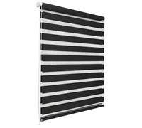 Store double SolDecor DL2 100x220cm noir - Klemmfix sans percer