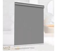 Store enrouleur 100 % occultant, isolation thermique automatique, taille personnalisée (140 cm x 240 cm) pour la maison et le bureau, blocage de la lumière, efficacité énergétique, design moderne