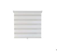 Store enrouleur - 60x150 cm - Blanc - Polyester - Automatique