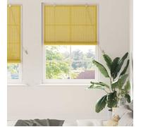 Store enrouleur bambou jaune 110 x 220 cm VIDAXL - tamisant à tirage latéral