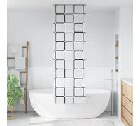 Store enrouleur de douche 80x240 cm - Motif carré