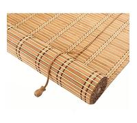 Store enrouleur en bambou - MICH - Naturel - 60x140 cm - Extérieur - 70% Panne d'électricité - Résistant à l'usure