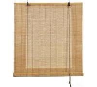 Store enrouleur en bambou naturel, store en bois pour l'intérieur I Naturel, 60x175