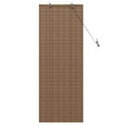 Store enrouleur en bambou - vidaXL - 60x160 cm - Marron - Protection UV - Système à cordon - Installation facile