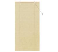 Store enrouleur en bambou - vidaXL - Nature - 110x220 cm - Protection UV - Filtrage de la lumière - Cordon de tirage