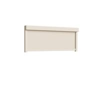 Store enrouleur extérieur 150 cm, Basic, Beige, 1500 x 600 mm, coffre 90° Blanc crème RAL 9001, personnalisable en ligne
