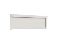 Store enrouleur extérieur 180 cm, Basic, Blanc, 1800 x 600 mm, coffre carré 90°, configurez selon vos besoins