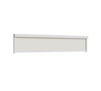 Store enrouleur extérieur 3m, coffre 95 x 95 mm angle 90°, Blanc RAL 9016, 3000 x 600 mm, motorisation Basic commande à droite, à composer sur mesure