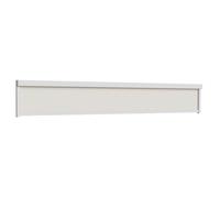 Store enrouleur extérieur 4m, Basic, Blanc, 4000 x 600 mm, coffre carré 90° Blanc signalisation RAL 9016, personnalisable en ligne