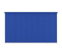 vidaXL Store roulant d'extérieur 400 x 230 cm Bleu PEHD