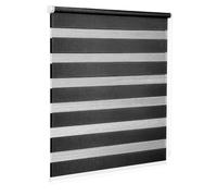 Store enrouleur fenêtre porte intérieure maison bureau kit montage mural cadre sans trous 150 x 180 cm noir