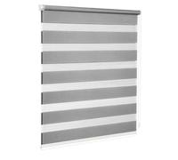 Store enrouleur fenêtre porte intérieure maison bureau kit montage mural cadre sans trous 200 x 180 gris