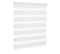 Store enrouleur fenêtre porte intérieure maison bureau kit montage mural cadre sans trous 80 x 180 cm blanc