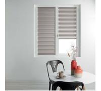 Store enrouleur jour et nuit 60 x 180 cm polyester daynight Taupe