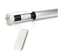 Store Enrouleur Kit Motorisation sans Fil Avosdim - Moteur à Batterie Rechargeable + Télécommande - Installation Facile (Tube ø40mm, LG Tube 180cm)