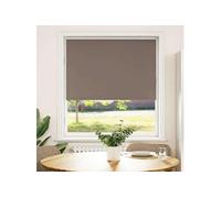 Vidaxl Store Enrouleur Occultant Café 110x175cm Largeur Du Tissu