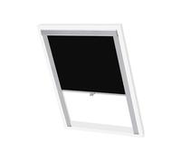 vidaXL Store enrouleur occultant Noir 104 Compatible Velux GGL et GGU 131291