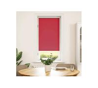 vidaXL Store enrouleur occultant rouge 64,4 x 120 cm