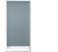 Store Enrouleur Occultant, Sans Perçage, Protège De La Chaleur, Portes, Fenêtres, 70x210 Cm, Tissu 66 Cm, Gris - Relaxdays