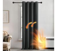 Store enrouleur occultant thermique gris foncé 140 x 175 cm