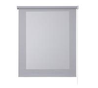 store Enrouleur Screen Tamisant et Isolant Thermique Gris 150 x 250 cm