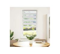 Store Enrouleur Tamisant 60x120 cm Blanc Store Occultant Fenêtre Maison 240190