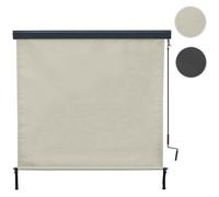 Mendler Store enrouleur vertical HWC-F42, extérieur, Protection anti-UV 50, 250x180 cm, crème-beige