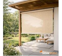 Nesling Rideau pour pergola Shadow Comfort perméable L.1,37 x H.2,20 m