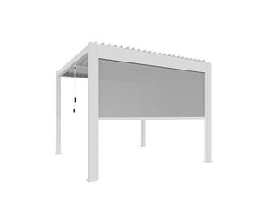 Store enrouleur vertical pour pergola - manuel - l.2,7 x H.2,18 m - Ximax
