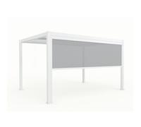 Store enrouleur vertical pour pergola - motorisé - l.3,7 x H.2,18 m - Ximax