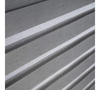 Store enrouleur zébré jour et nuit - 70x150 cm - Gris