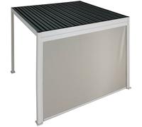 Store EVORA Argile Pour Côté 3 m - 2,7 Aluminium, Texaline Hespéride